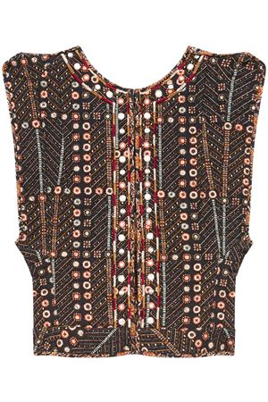 Black Cerza top MARANT ÉTOILE | GI0050FAC1J03E02FK